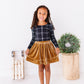 Carmel Velvet | 2-Tiered SKORT