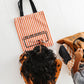 FLORAL GHOSTIE STRIPE | Trick-or-Treat Bag