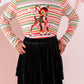 Black Velvet | 2-Tiered SKORT