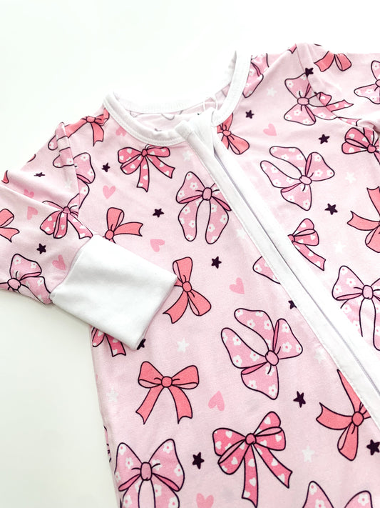 Pink Bow Zippy