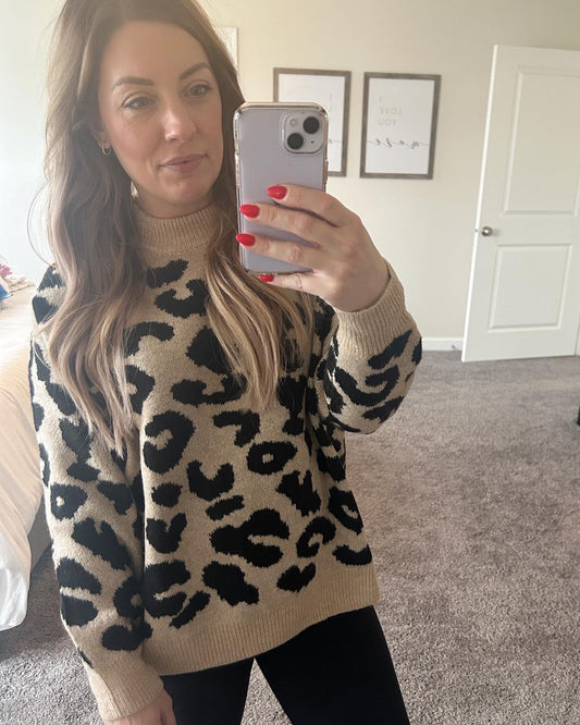 Kenzie Leopard Sweater