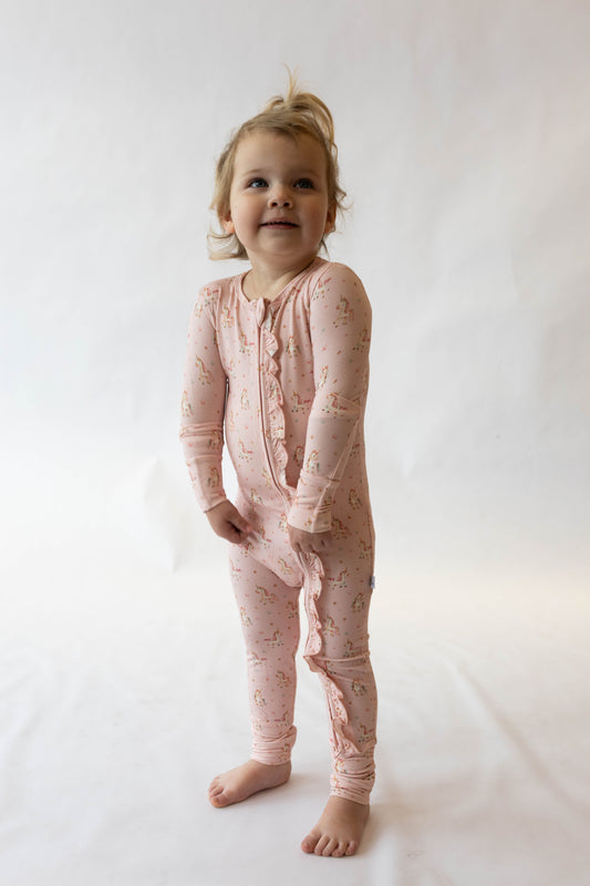 Unicorn Zippy Pajamas