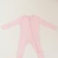 Baby Pink Bamboo Convertible Jumpsuit (0-3 Months)