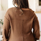Back to Life V-Neck Sweater in Mocha