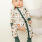 Forest Bamboo Convertible Jumpsuit (0-3 Months)