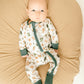 Forest Bamboo Convertible Jumpsuit (0-3 Months)