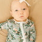 Botanical Bamboo Convertible Jumpsuit 0-3 Months