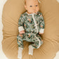 Botanical Bamboo Convertible Jumpsuit 0-3 Months