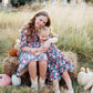 Beauty in Bloom Smocked Ruffle Dress