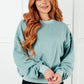 Beyond the Basics Pullover in Blue Grey