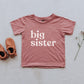 Big Sister Modern Baby and Kids Tee- 2 Colors