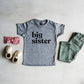 Big Sister Modern Baby and Kids Tee- 2 Colors