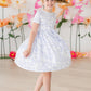 Blossom Bliss Short Sleeve Pocket Twirl Dress