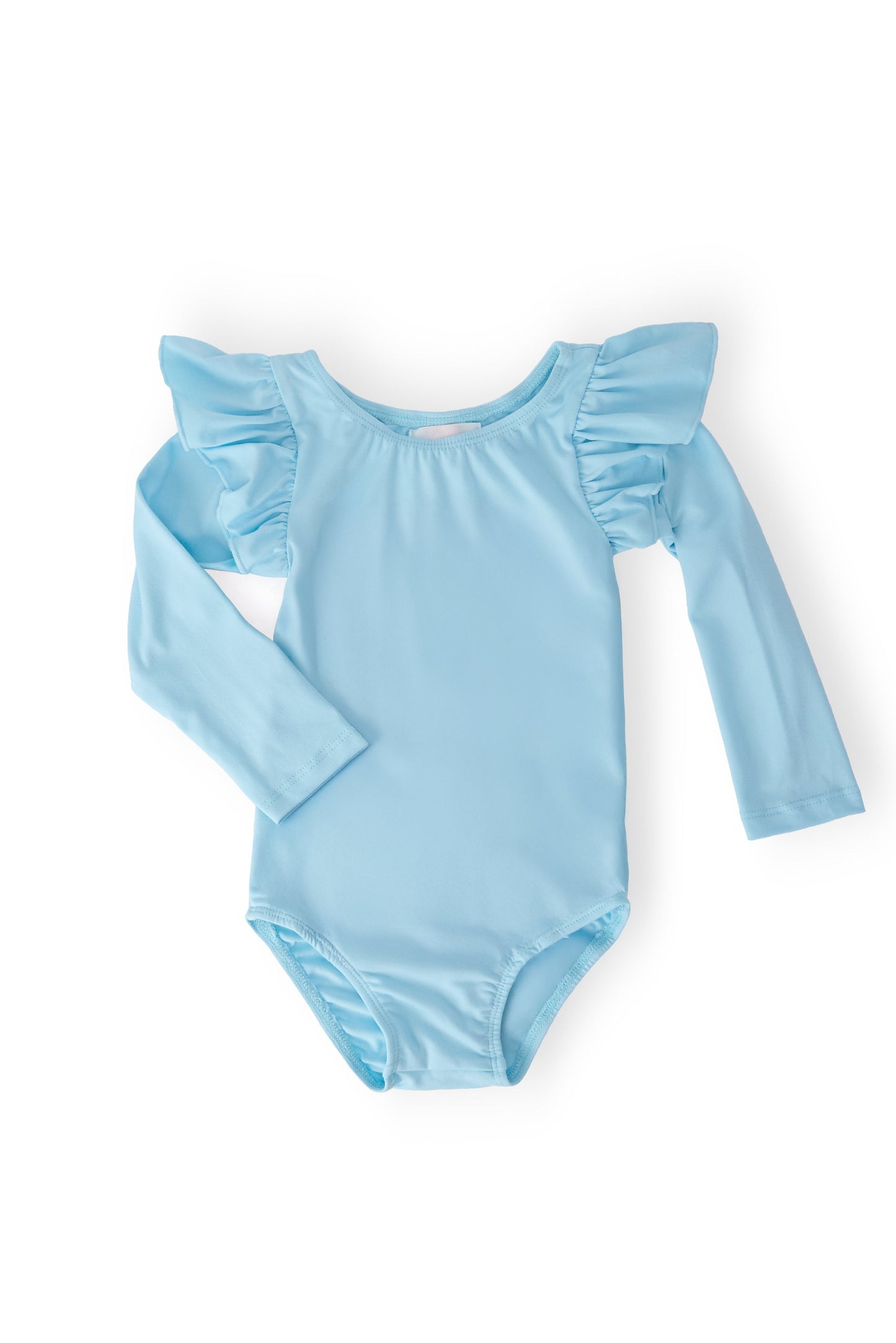 Bluebird Long Sleeve Flutter Sleeve Leotard