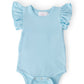 Bluebird Short Sleeve Flutter Bodysuit