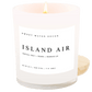 Island Air Soy Candle - White Jar - 11 oz