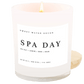 Spa Day Soy Candle - White Jar - 11 oz
