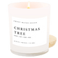 Christmas Tree Soy Candle - White Jar - 11 oz