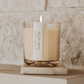 Lavender and Sage Soy Candle - Tinted Glass Jar - 12 oz