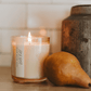 Hello Fall Soy Candle - Tinted Glass Jar - 12 oz
