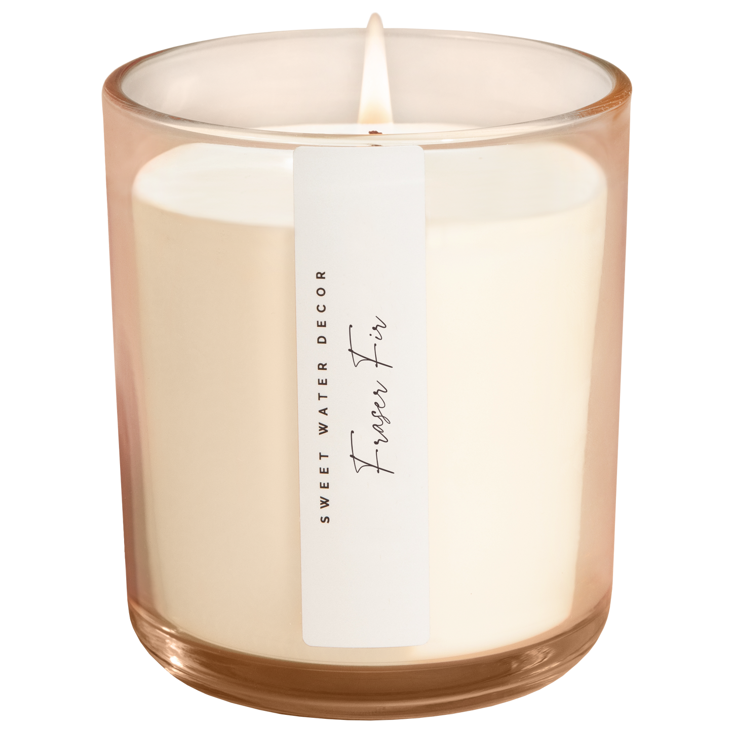 Fraser Fir Soy Candle - Tinted Glass Jar - 12 oz