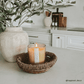 Salt and Sea Soy Candle - Tinted Glass Jar - 12 oz