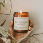 Wildflowers and Salt Soy Candle - Amber Jar - 9 oz