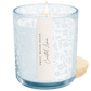 Coastal Lemon Soy Candle - Blue Tinted Glass Jar - 12 oz
