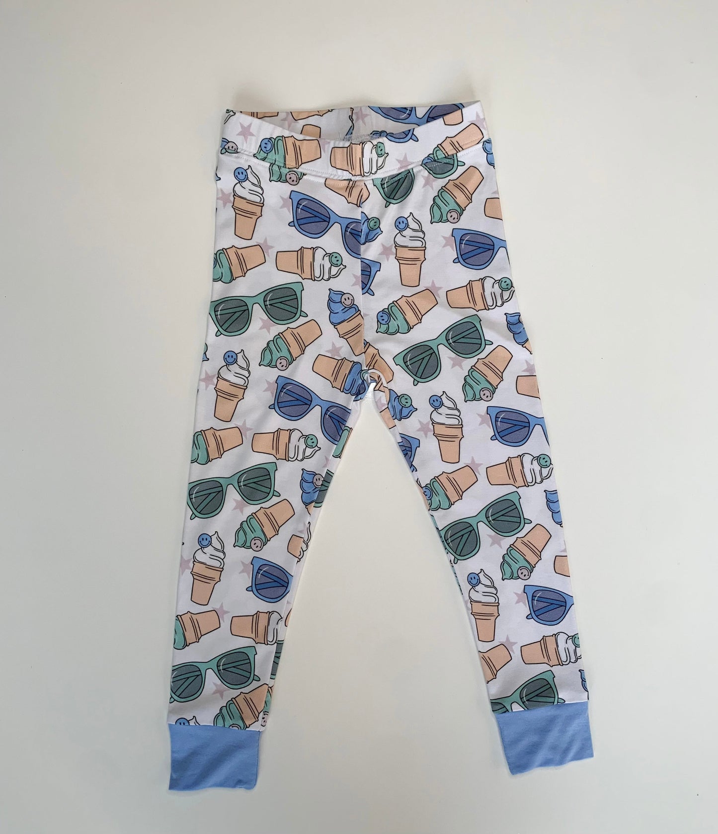 Sweet Dude Ice Cream 2-Piece Pajama Set