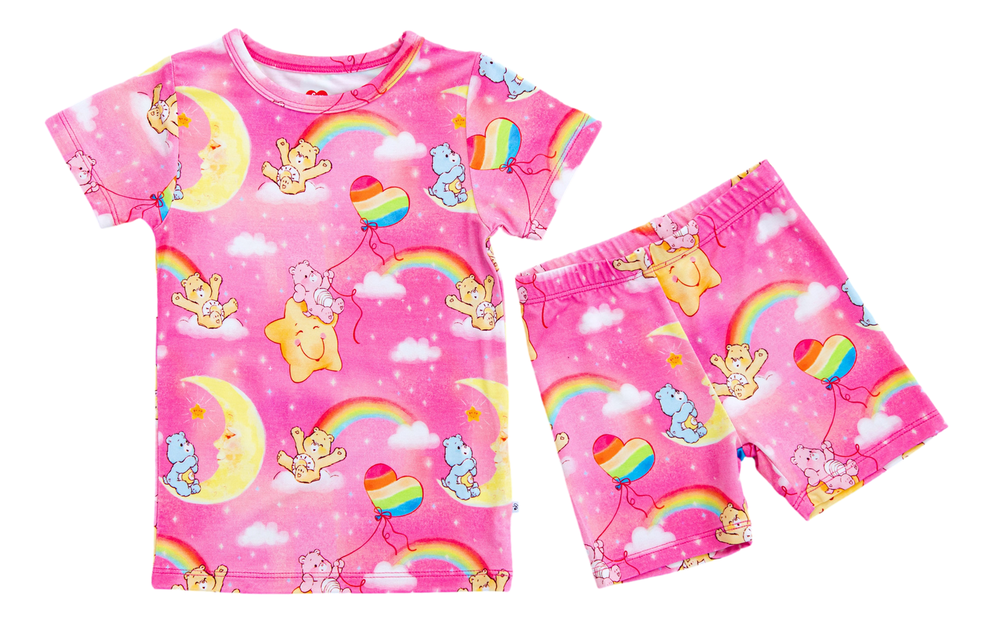 Care Bears Baby™ Pink Stars 2-Piece Short Pajamas