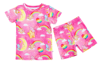 Care Bears Baby™ Pink Stars 2-Piece Short Pajamas