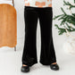 Black Velvet | Wide-Leg Pants