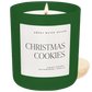 Christmas Cookies Soy Candle - Green Matte Jar - 15 oz (Sugar Cookies)