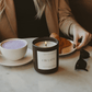 Ube Latte Soy Candle - Brown Matte Jar - 15 oz
