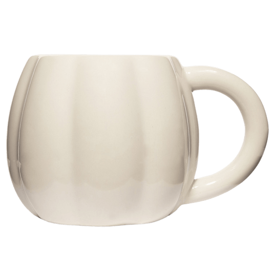 Cream Pumpkin 19oz. Figurine Coffee Mug