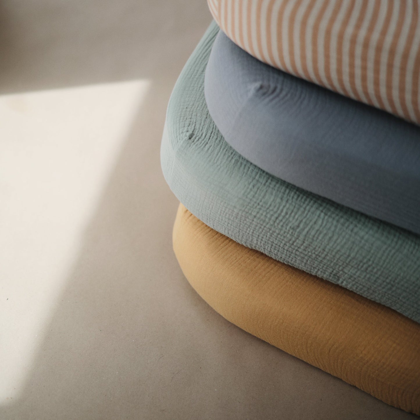 Extra Soft Muslin Crib Sheet- Multiple Color Options