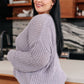 Captured My Interest Chunky V-Neck Sweater