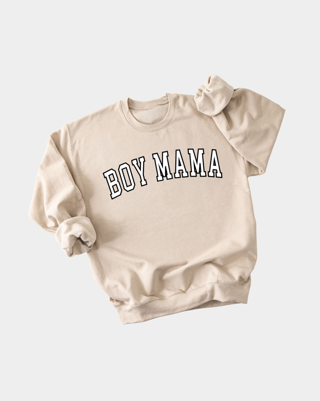 Boy Mama Varsity Pullover- 9 Colors