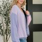 Coffee Date Color Block Cardigan
