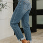 Colette Mid Rise Boyfriend Classic Cuffed