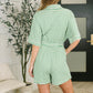 Comfort Me Striped Romper