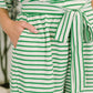 Comfort Me Striped Romper