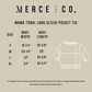 Mama Tonal Long Sleeve Pocket Tee