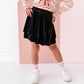 Black Velvet | 2-Tiered SKORT