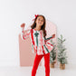 Holly Red | Ribbed SLIM LEGGINGS