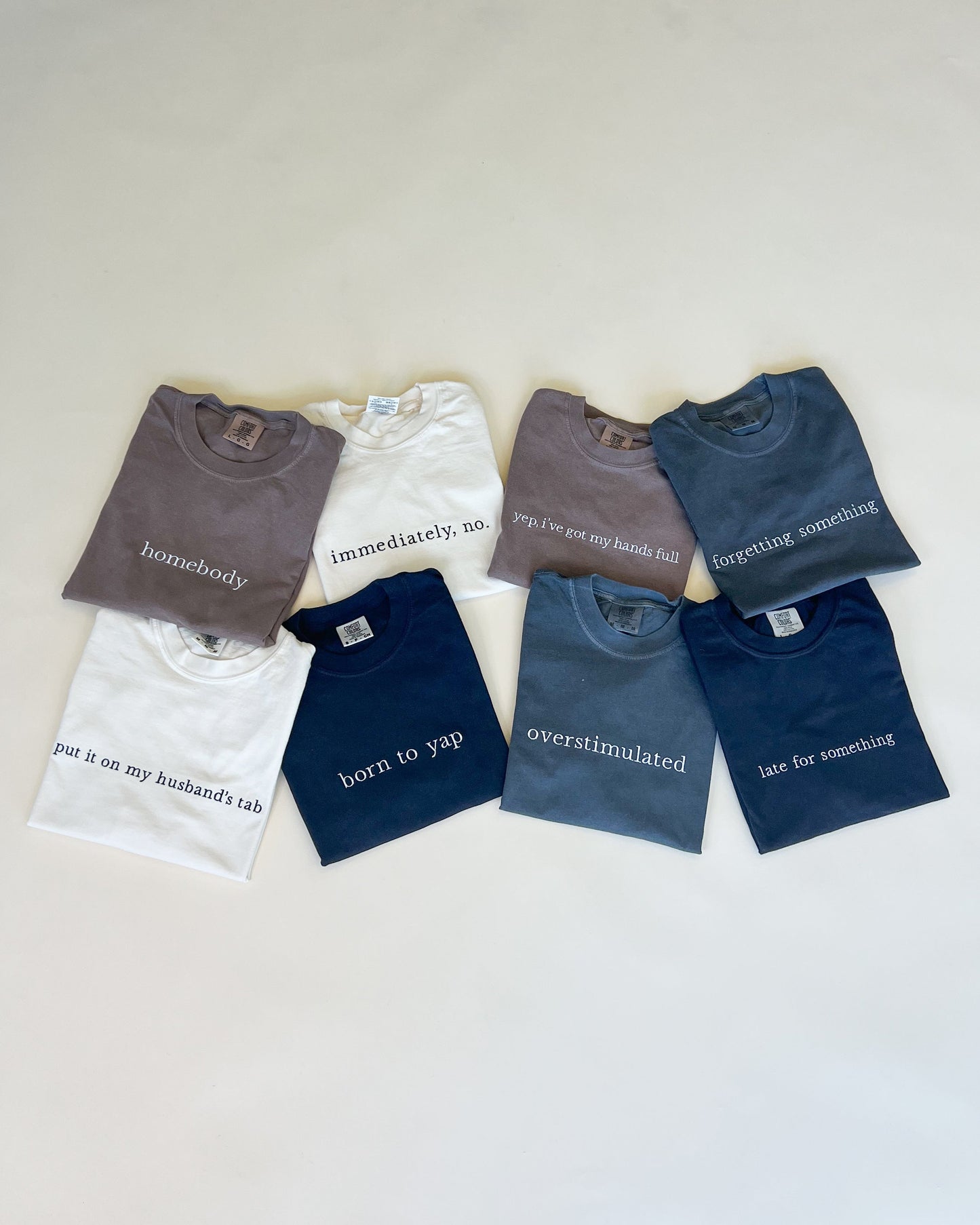 Born To Yap Embroidered T-Shirt