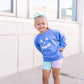 Pastel Gingham Jack O'Lantern Crewneck Sweatshirt or Romper