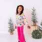 Hot Pink Velvet | Wide-Leg Pants
