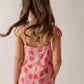 Strawberry Bell Romper