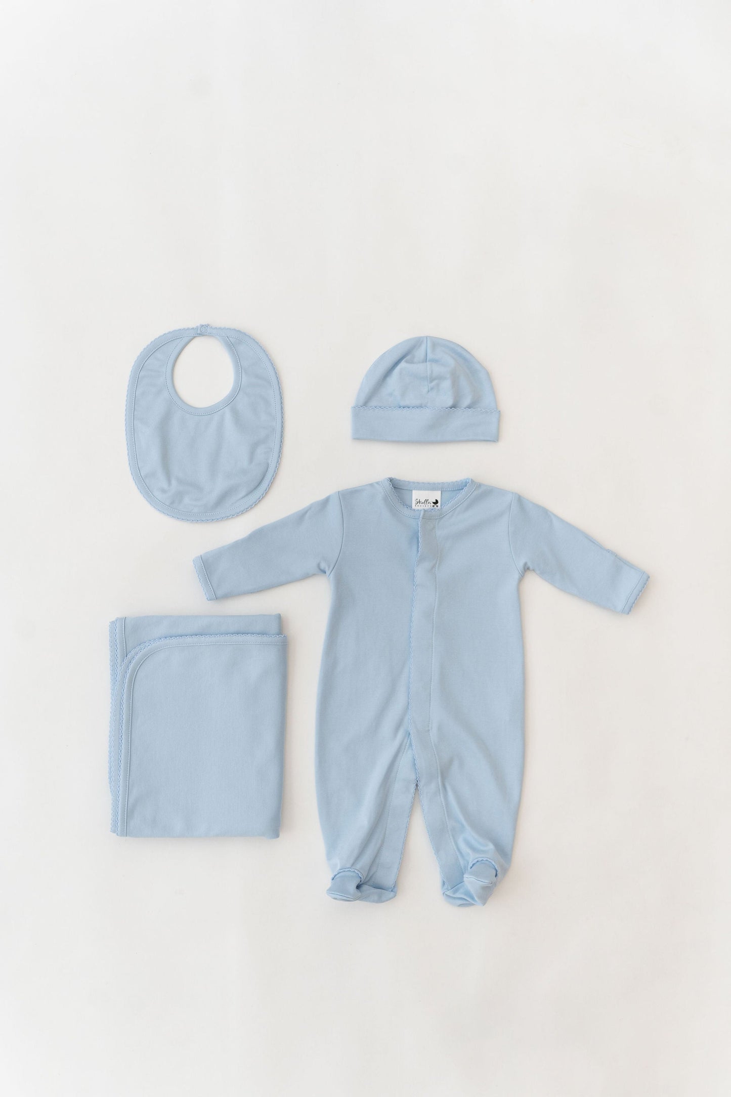 Premium Pima Cotton Newborn Layette Set